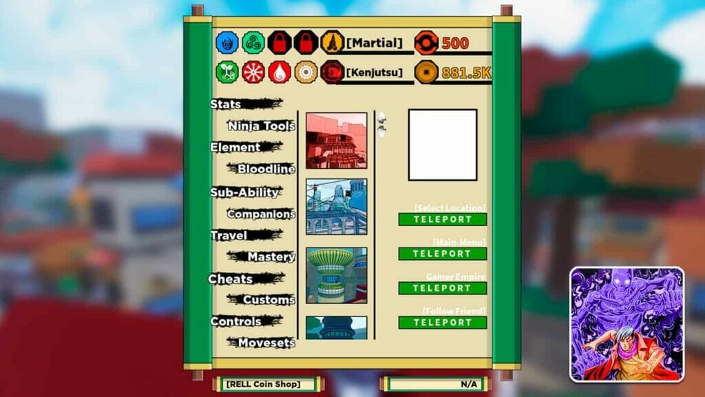 Shindo Life Private Server Codes