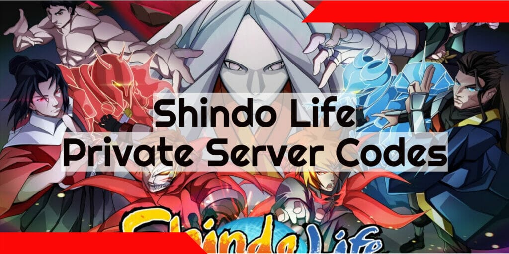 shindo life private server codes