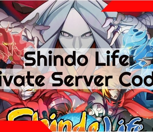 Shindo Life Private Server Codes