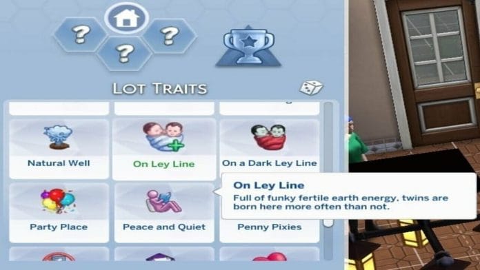 how to have twins in Sims 4 - On Ley Line Trait