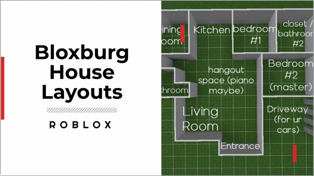 Bloxburg house layout