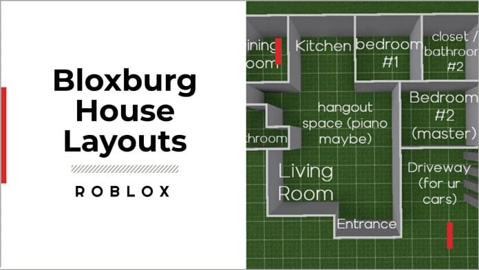 Bloxburg house layout
