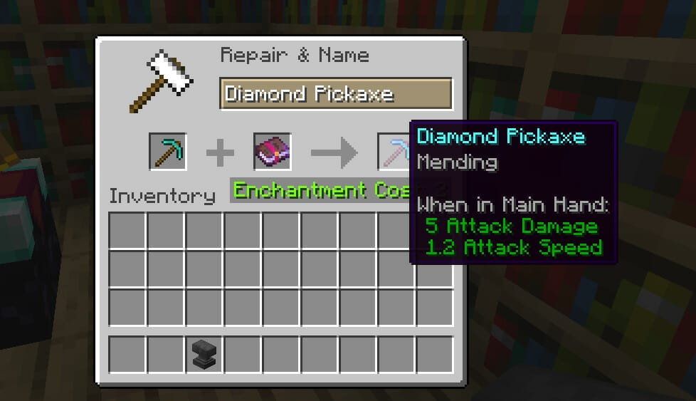 6 Best Pickaxe Enchantments in Minecraft 6 4. Mending
