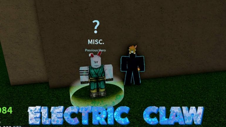 Electric Claw in Blox Fruits - Complete the Previous Hero Quest