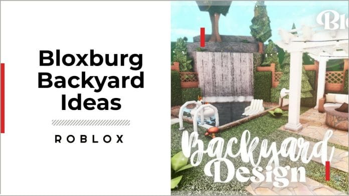 Bloxburg backyard ideas