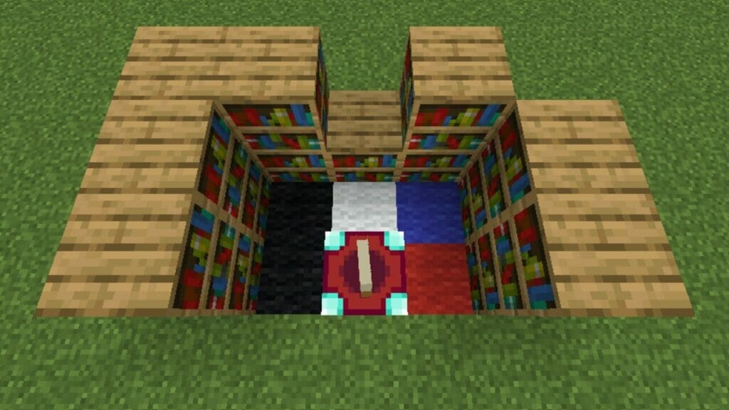 How to Get Silk Touch in Minecraft - enchanting table