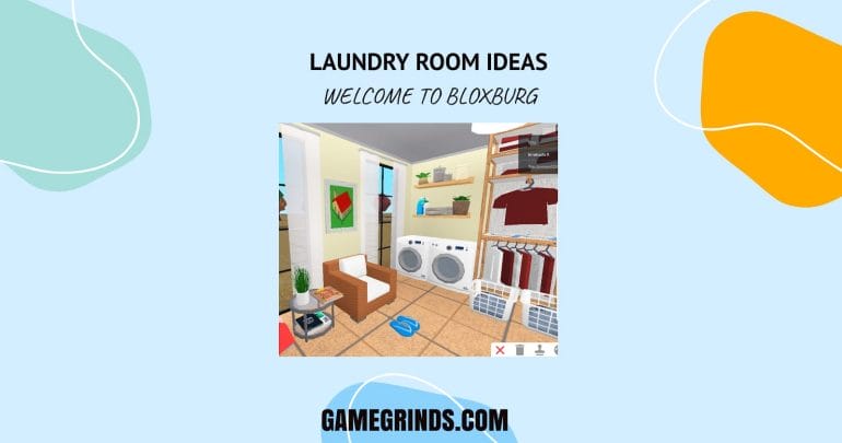Bloxburg laundry room ideas