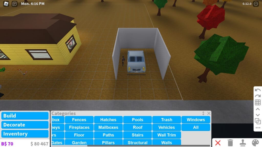 How to Build a Perfect BloxBurg Garage - garage size