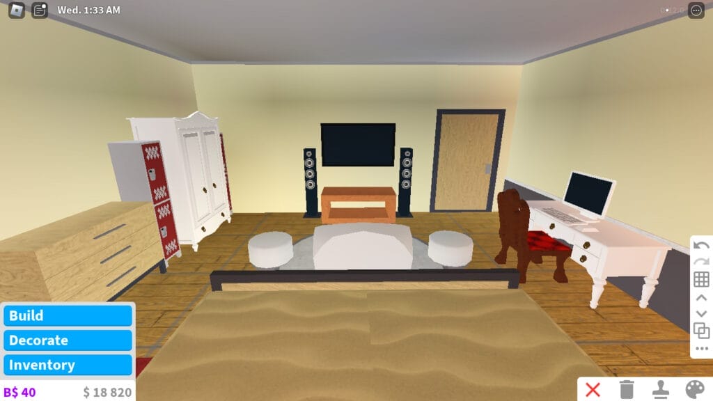 5 Bloxburg Master Bedroom Ideas: Design and Decor Inspirations 3 Bloxburg master bedroom ideas - Efficient Layout and Arrangement