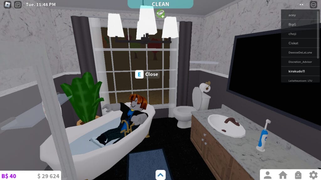 Bloxburg bathroom ideas - Functionality