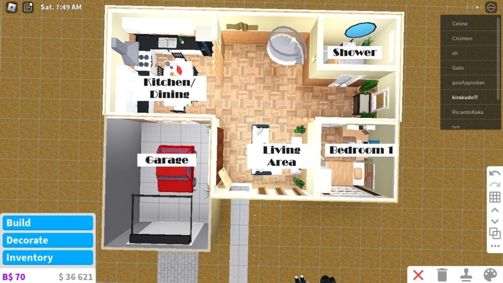 bloxburg house layout 2 story aesthetic - Layout and Design