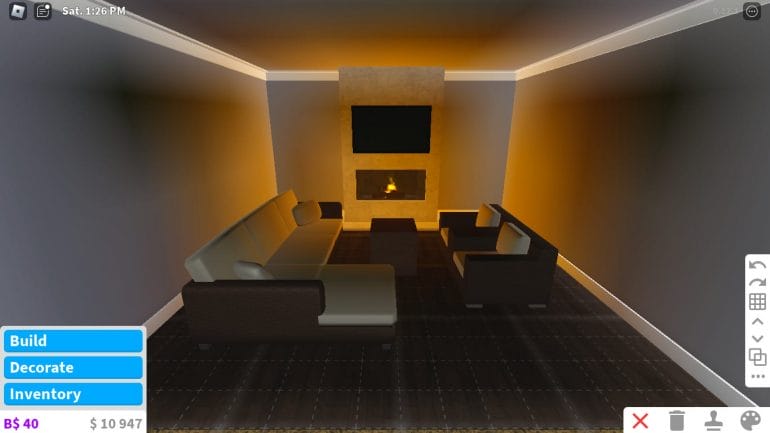 Bloxburg modern living room ideas - Neutral and Cohesive Color Palette