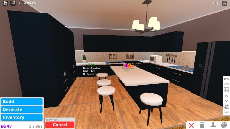 Bloxburg Modern Kitchen Ideas - Lighting and Personal Touches