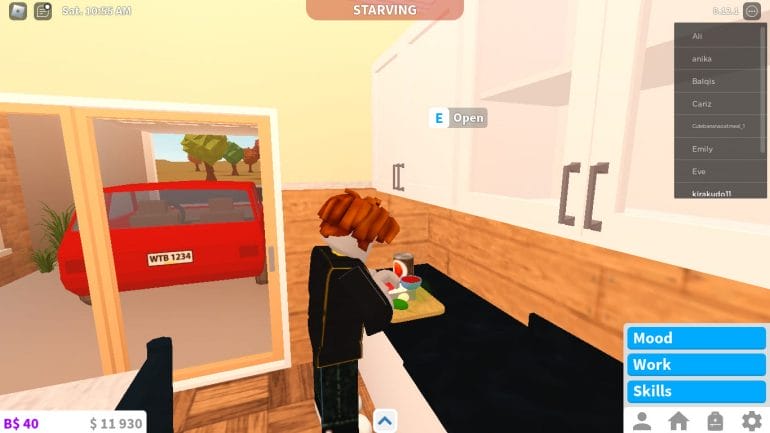 how to level up cooking skill in Bloxburg - Prepare Your Ingredients on a Counter