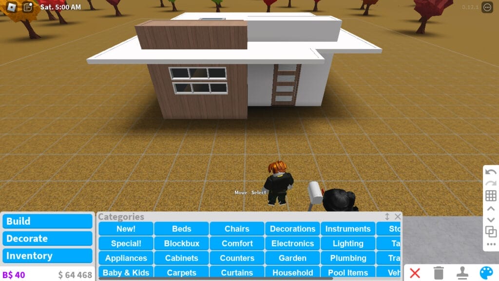 10K Bloxburg House - 2. Choose Minimalistic Themes