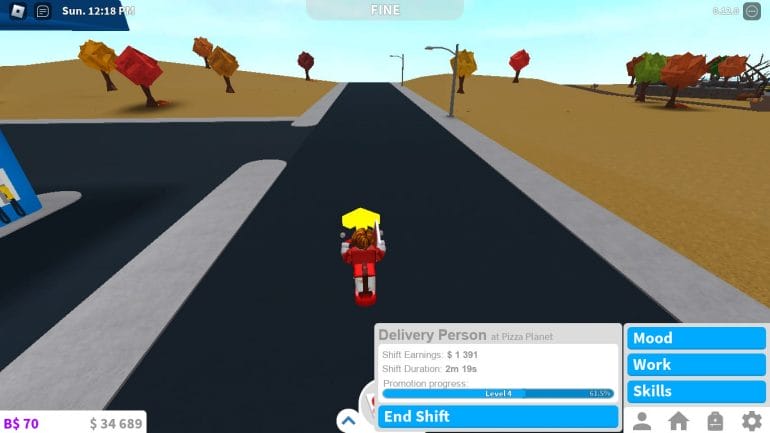 how to make money fast in Bloxburg - Pizza Delivery