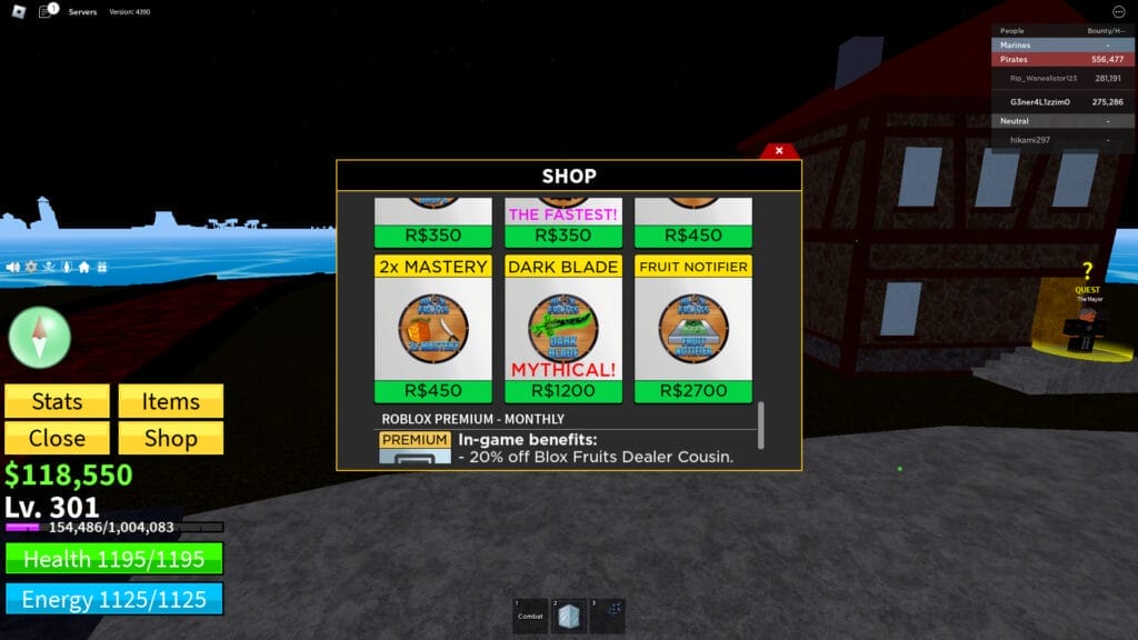 How to Get Dark Blade V2 in Blox Fruits: A Complete Guide 3 how to get Dark Blade in Blox Fruits