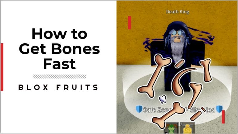 how to get bones fast in Blox Fruits
