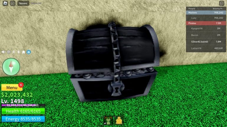 cursed chest blox fruits