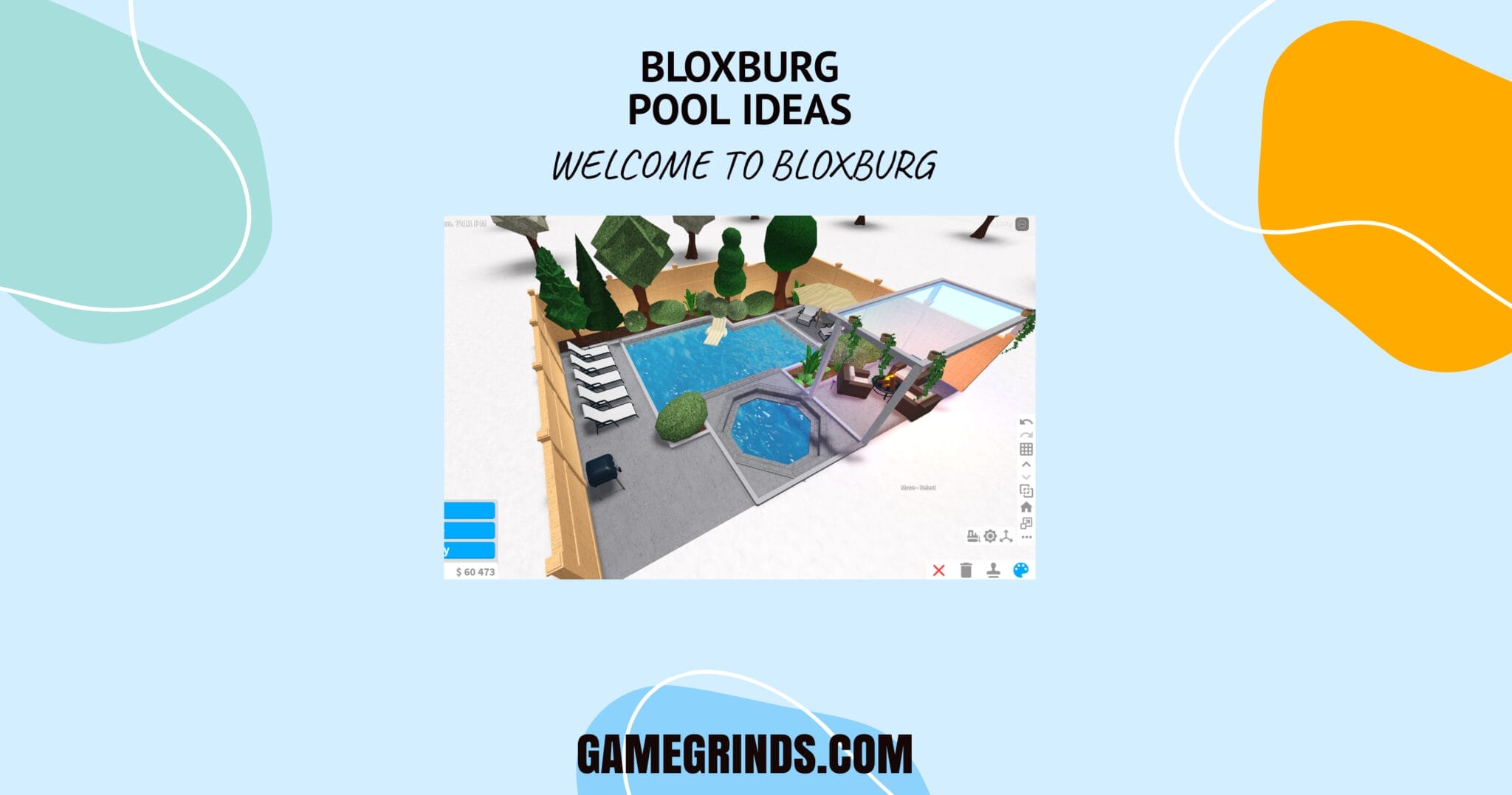 Build Your Dream Bathing Area With These Bloxburg Pool Ideas! | GameGrinds