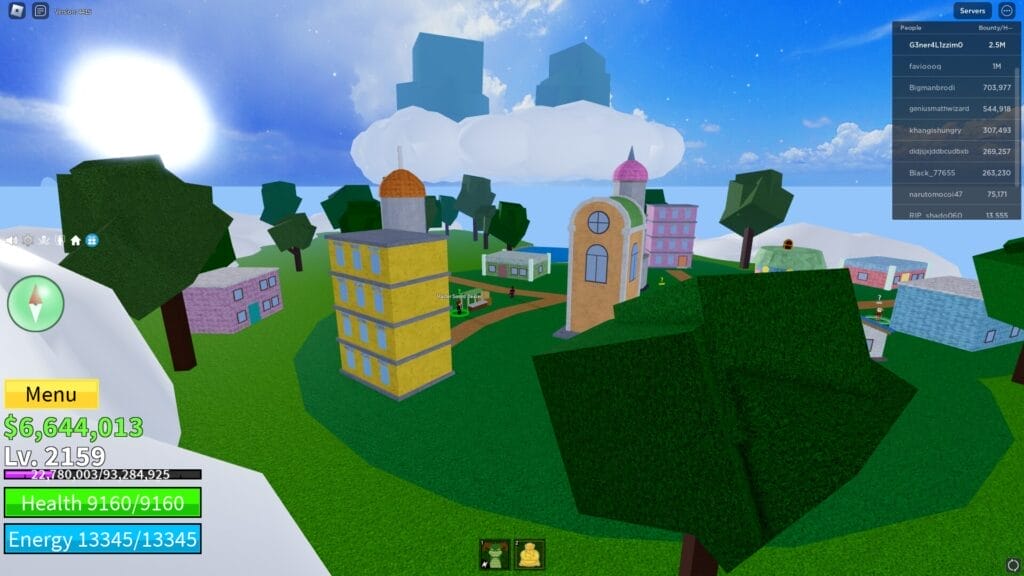 How to Go to Upper Skylands in Blox Fruits? - Climbing from the Fourth Island town
