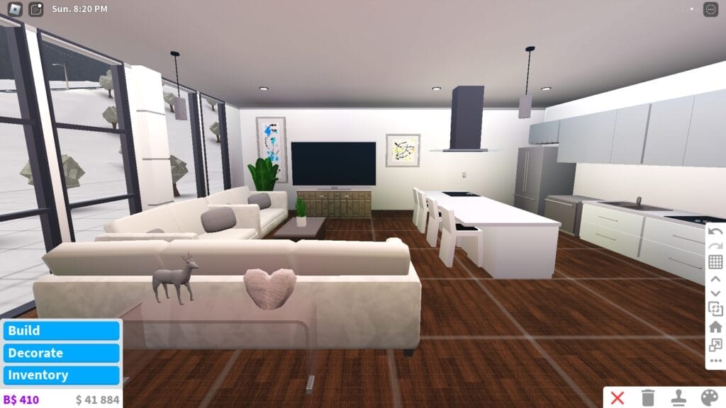 Bloxburg Apartment Ideas - One Floor Type Only
