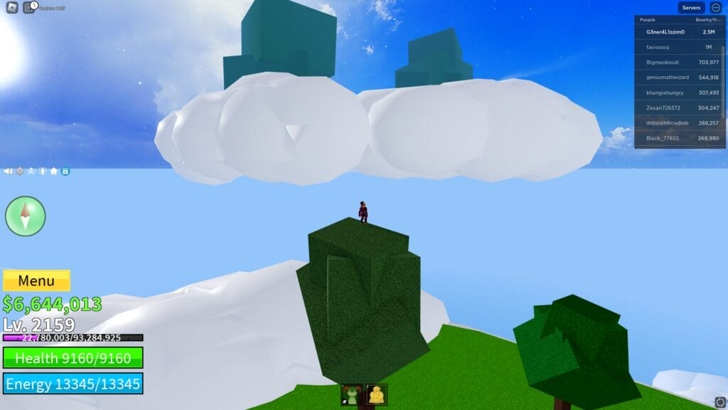 How to Go to Upper Skylands in Blox Fruits? - Go to the top of the tree