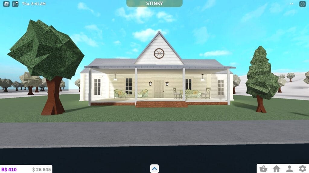 Bloxburg Farmhouse Ideas: Bountiful Bliss 3 Bloxburg Farmhouse Ideas - Colors