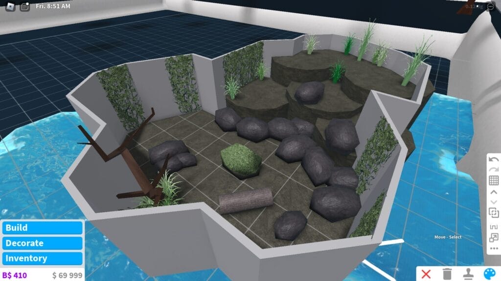 Bloxburg Pond Ideas - Basements