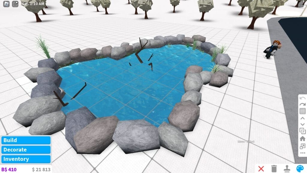 Bloxburg Pond Ideas - Natural