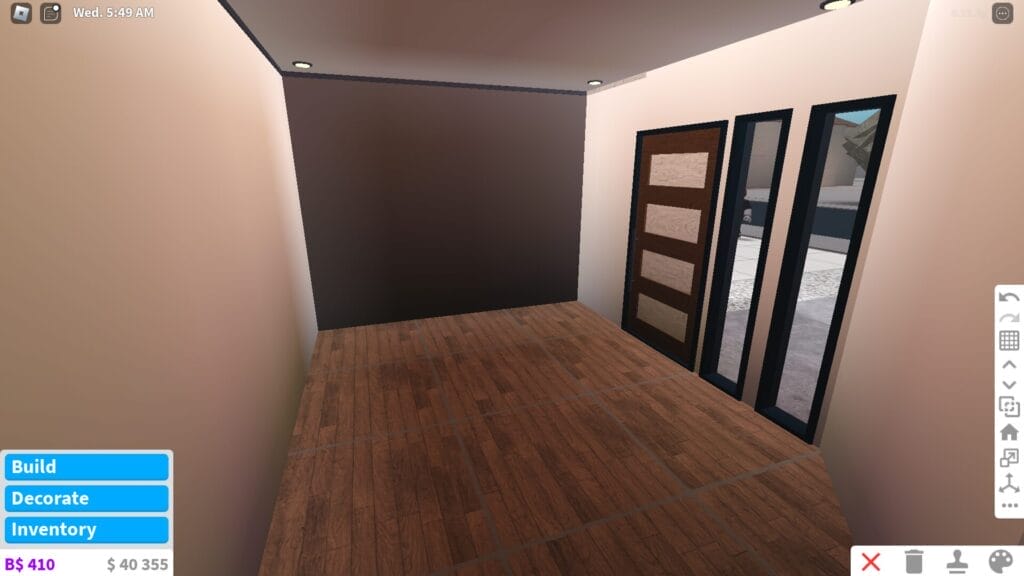 Budget Bloxburg House - Accent Walls