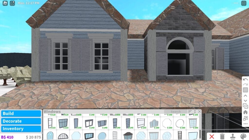 Bloxburg Suburban House - Windows