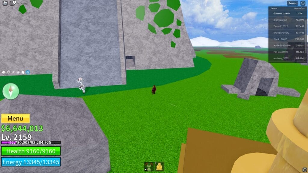 secret room Upper Skylands Blox Fruits