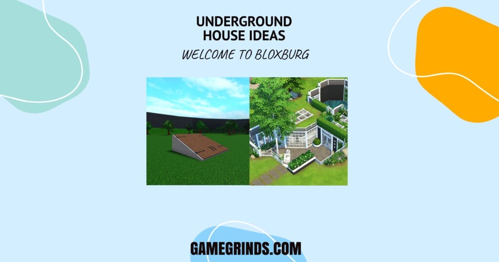 Bloxburg Underground House - 5 Secret Lair Ideas 1 Bloxburg Underground House