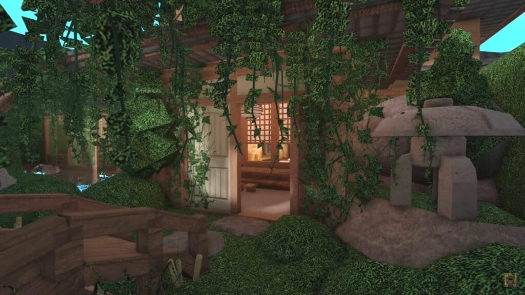 Bloxburg Japanese House - Serene Exterior