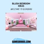 Bloxburg blush bedroom