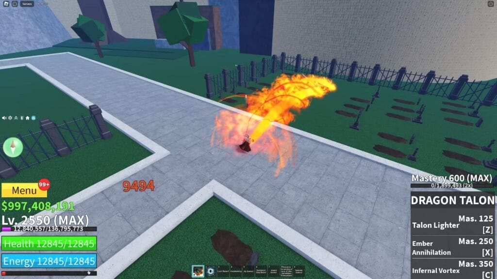 Best Fighting Style for Buddha - dragon talon