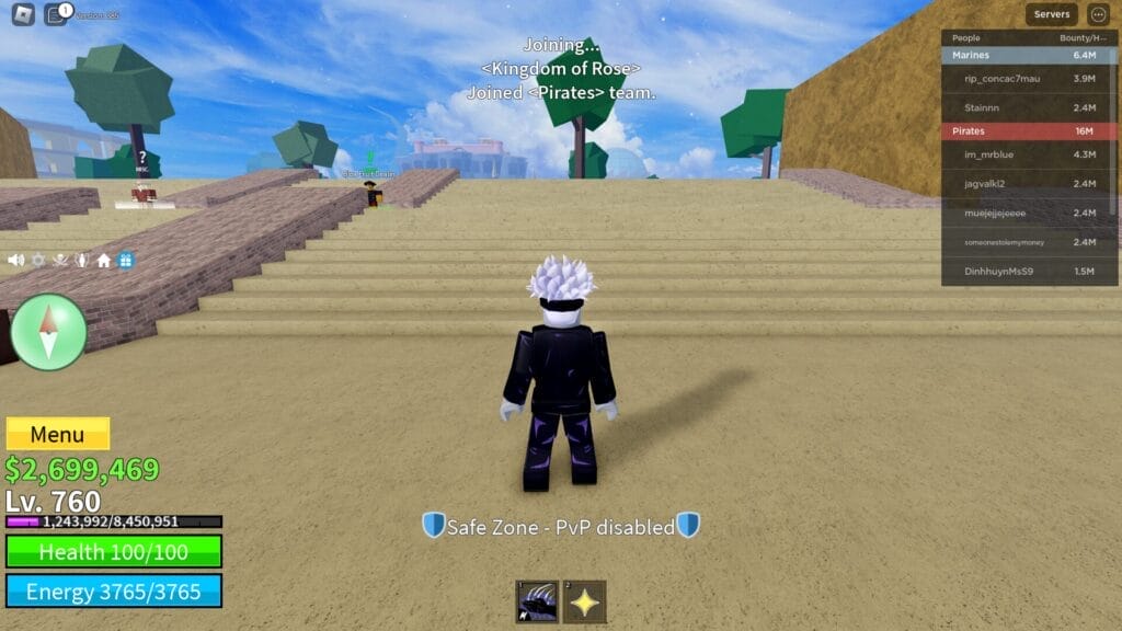 How to Get to the Second Sea in Blox Fruits: A Step-By-Step Guide 6 How to Get to the Second Sea in Blox Fruits - Enter Second Sea