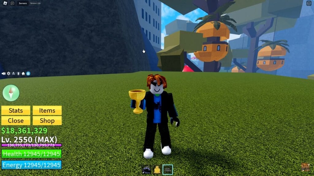 Blox Fruits: How to Spawn Dough King 3 gods chalice blox fruits