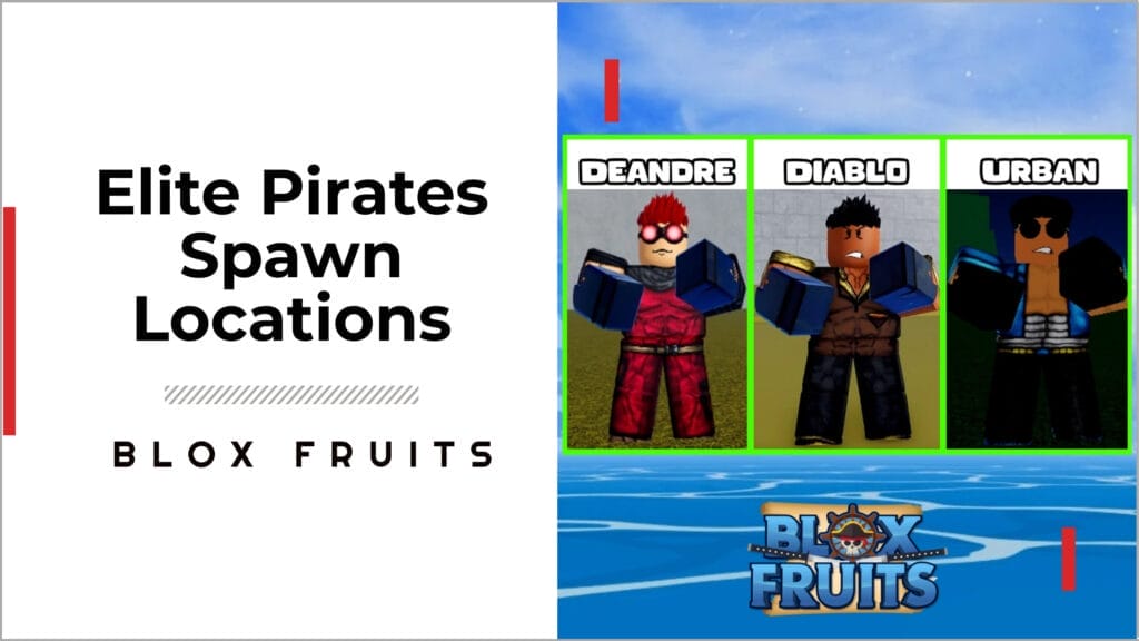 Elite Pirates spawn locations