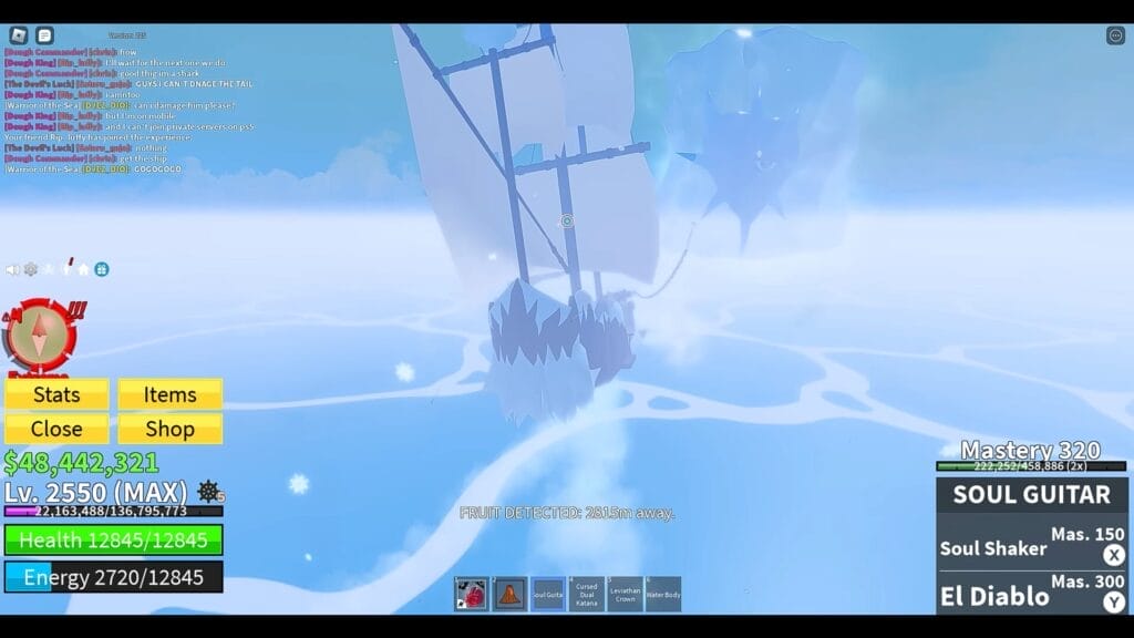 How to Spawn Leviathan in Blox Fruits 7 Searching the sea for the Leviathan boss